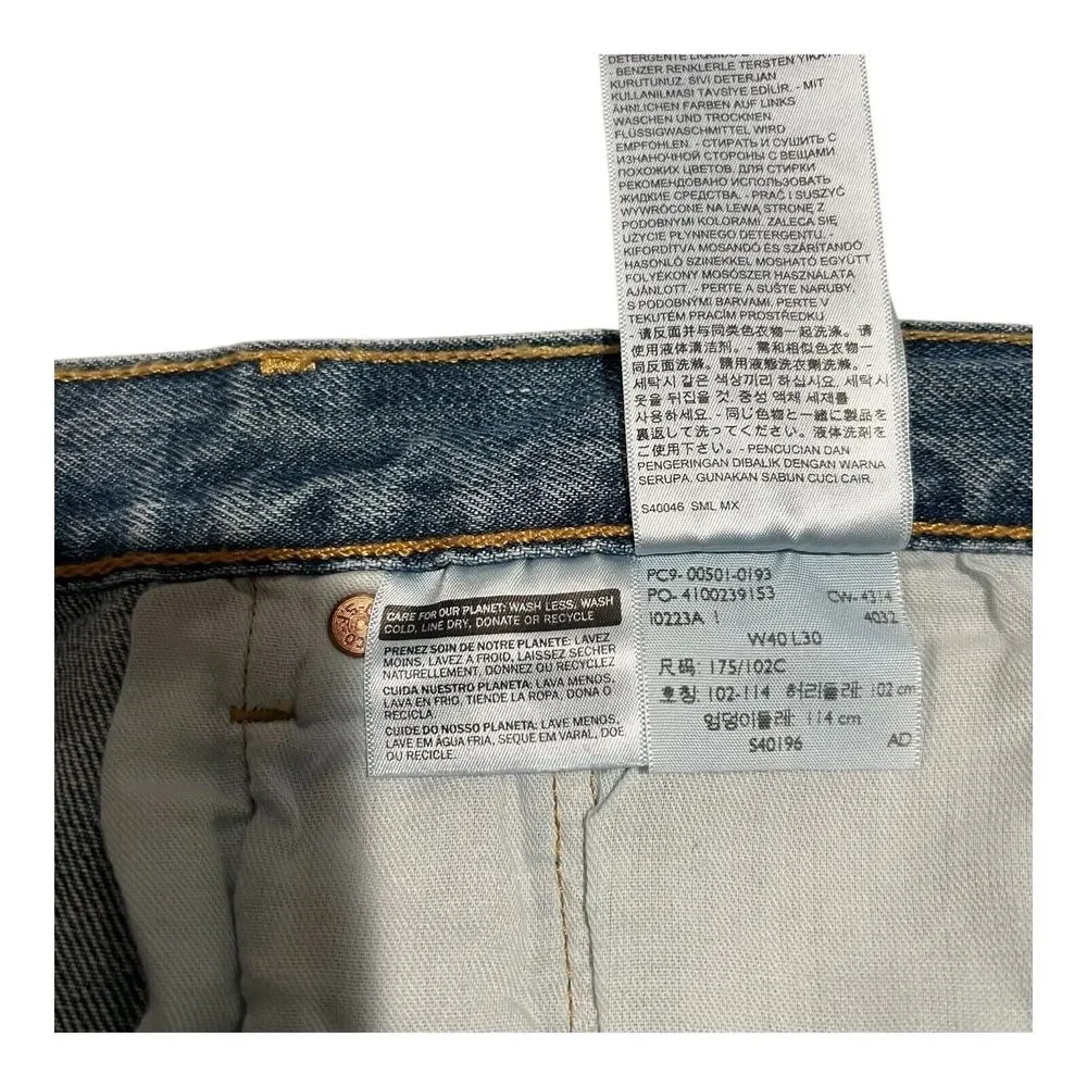 New Levi's 501 Men's‎ Original Fit Straight Leg Jeans Button Fly 501-0193